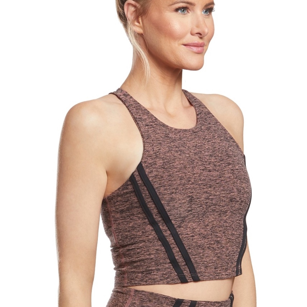 NWT Beyond Yoga Stripe Down Cropped Tank
